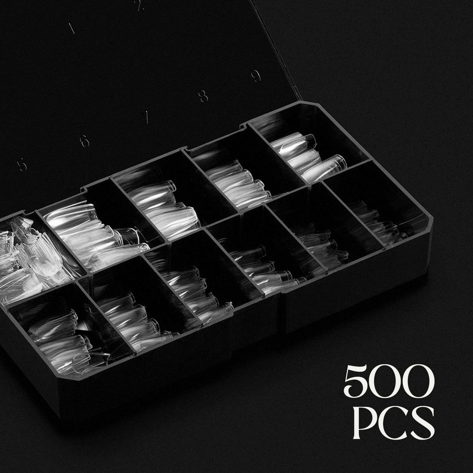 aprés GEL-X 10サイズ500枚×3箱 Amazon.com: Aprés Gel-X® Natural Square Medium Tip Box | 500pc Gel